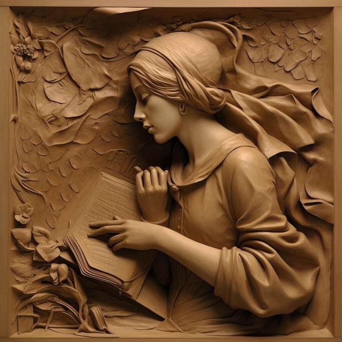 نموذج ثلاثي الأبعاد لآلة CNC 3D Art 